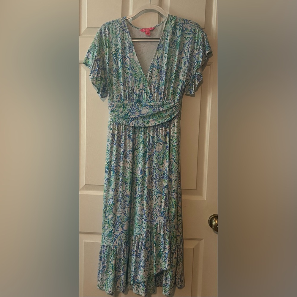 Lilly Pulitzer Floral Maxi Dress